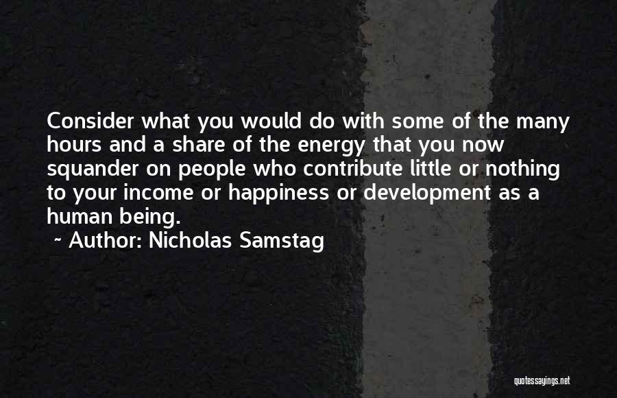 Nicholas Samstag Quotes 619193