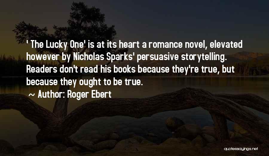 Nicholas Sparks Books And Quotes By Roger Ebert