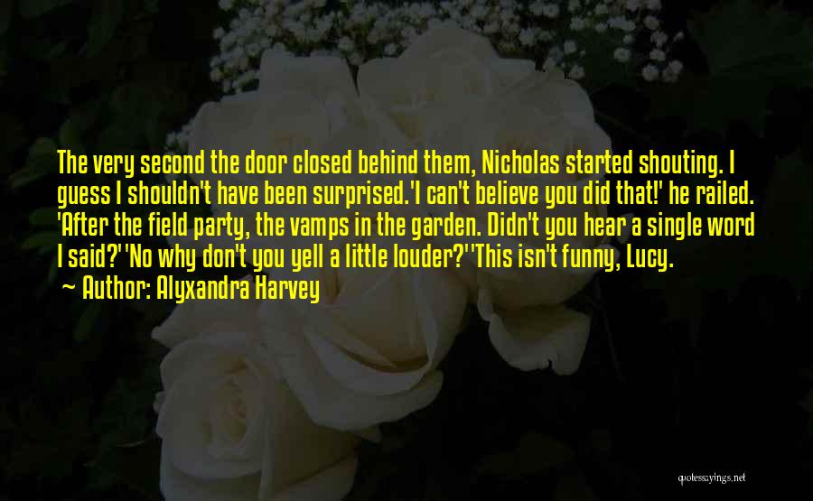 Nicholas The Second Quotes By Alyxandra Harvey