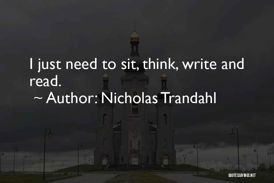 Nicholas Trandahl Quotes 2173789