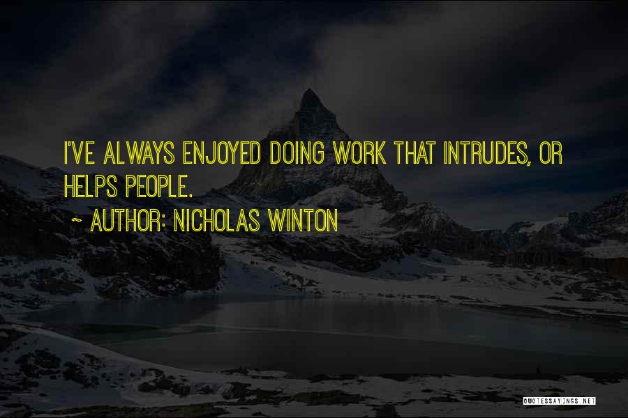 Nicholas Winton Quotes 409359