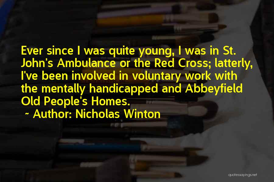 Nicholas Winton Quotes 526247