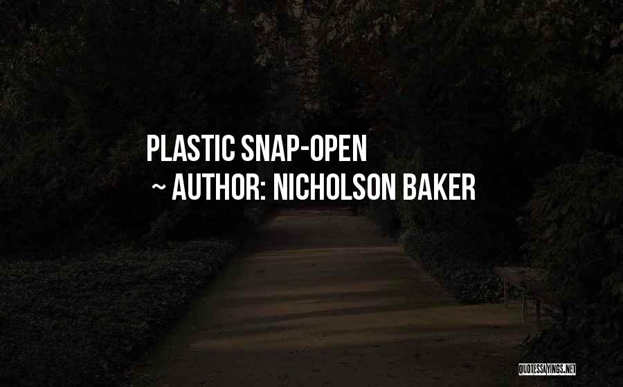 Nicholson Baker Quotes 1821056