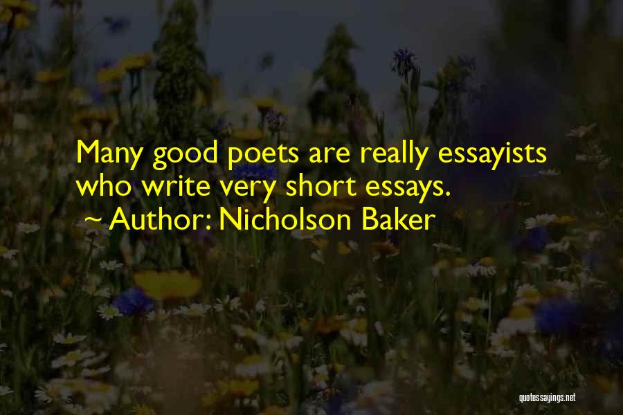 Nicholson Baker Quotes 2157165