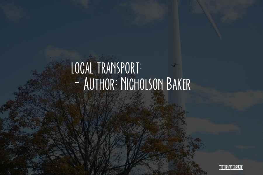 Nicholson Baker Quotes 658976