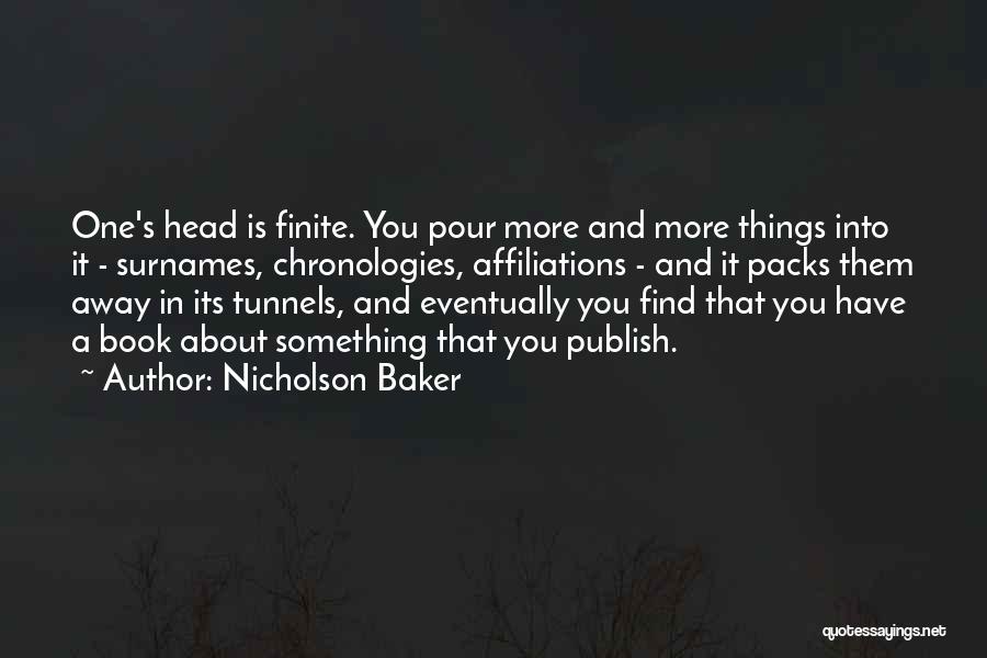 Nicholson Baker Quotes 959564