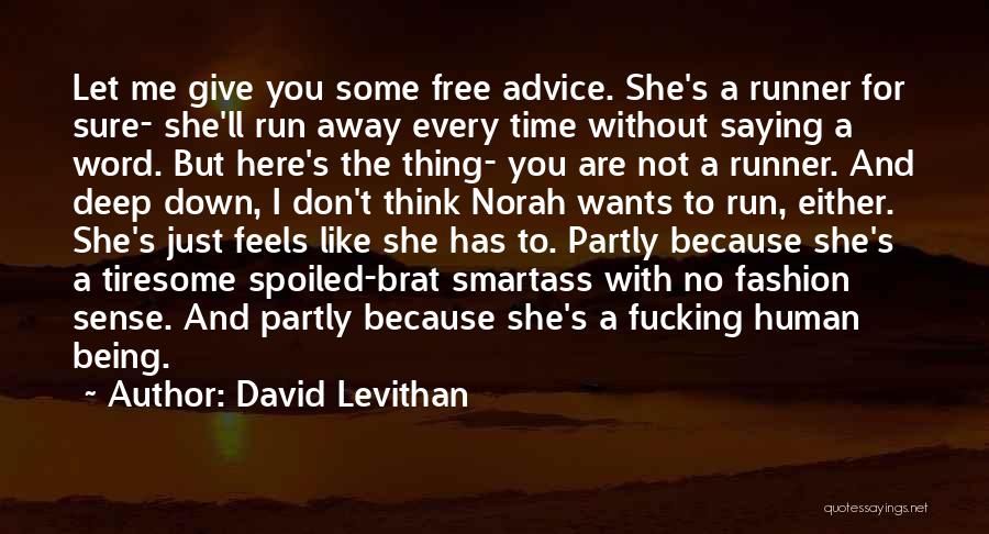 Nick And Norah Quotes By David Levithan