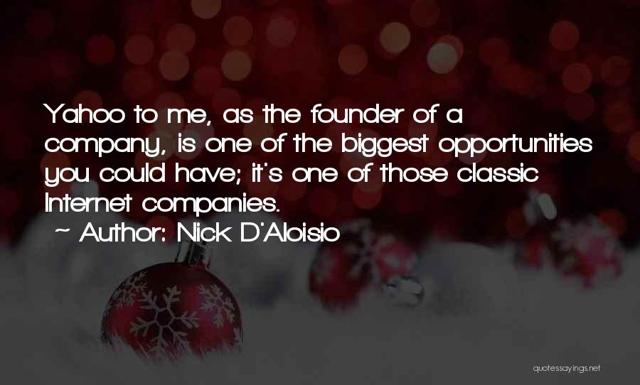 Nick D Aloisio Quotes By Nick D'Aloisio