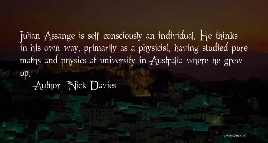 Nick Davies Quotes 572344