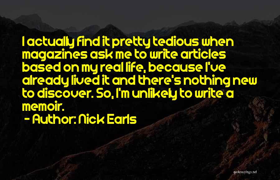 Nick Earls Quotes 910769