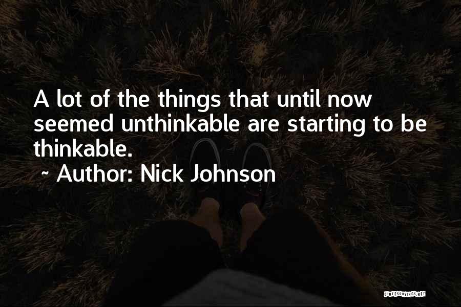 Nick Johnson Quotes 884130