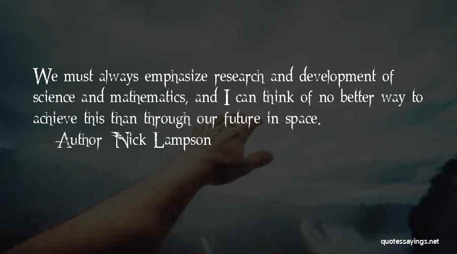 Nick Lampson Quotes 1202531