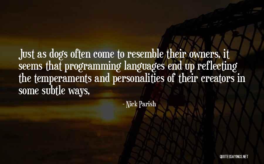 Nick Parish Quotes 1874553 Nick Parish Quotes 1874553