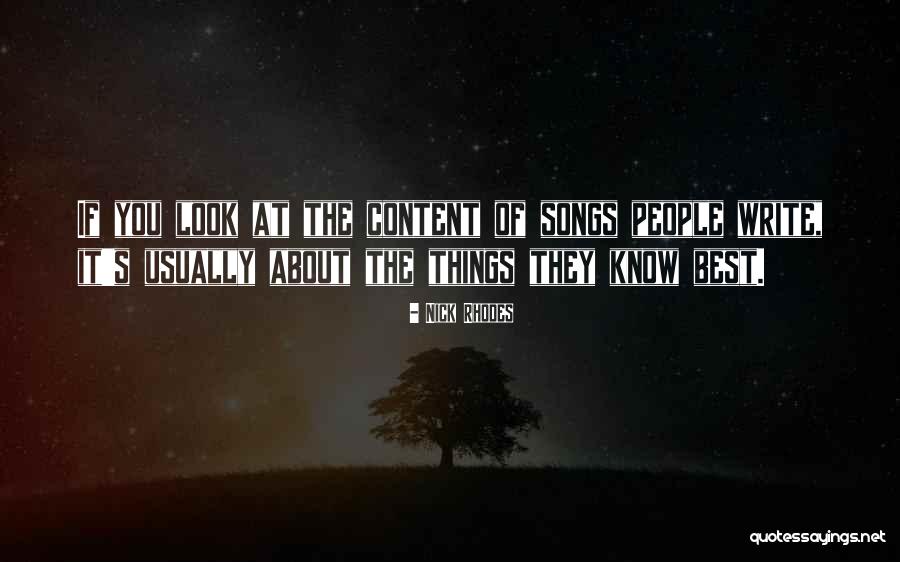 Nick Rhodes Quotes 725683 Nick Rhodes Quotes 725683