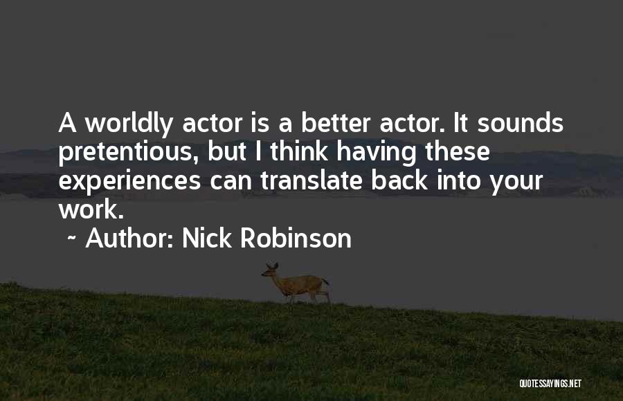 Nick Robinson Quotes 1490904