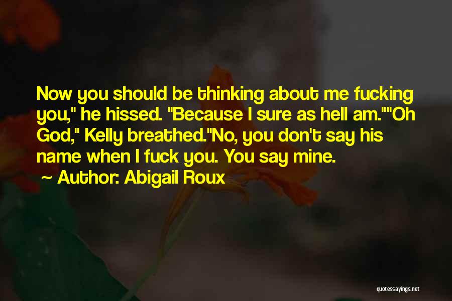 Nick Roux Quotes By Abigail Roux