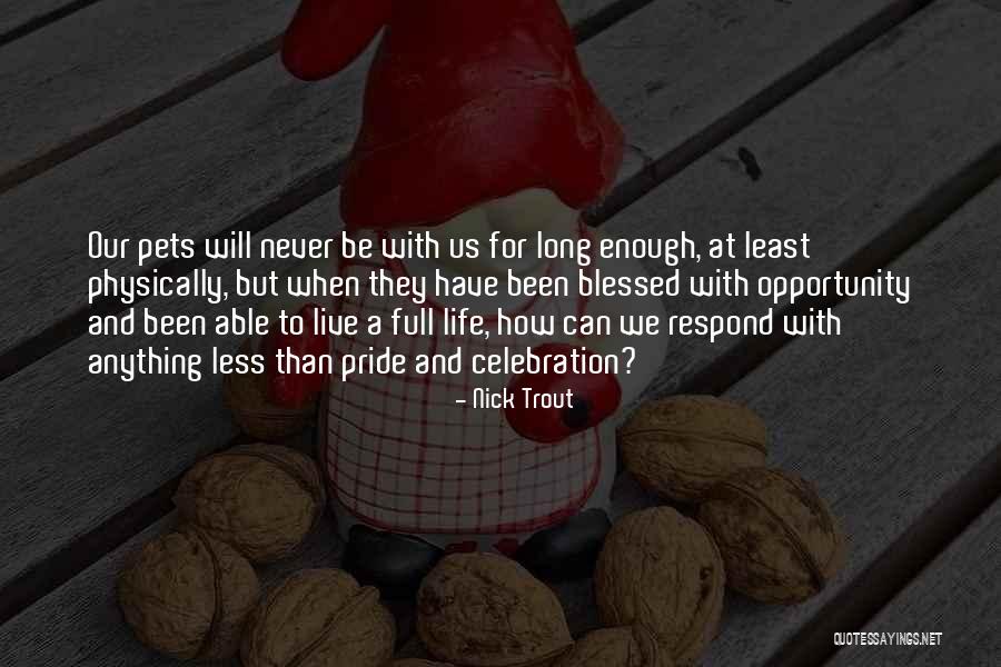 Nick Trout Quotes 1679874 Nick Trout Quotes 1679874