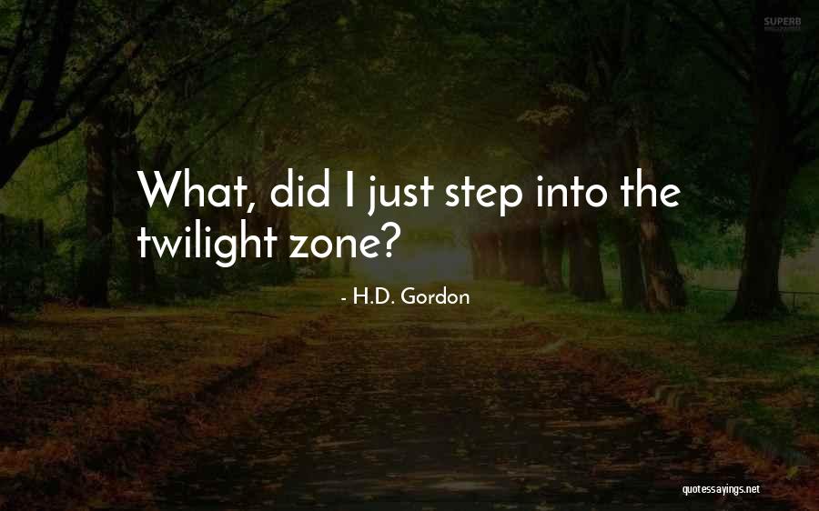 Nicked Wire Quotes By H.D. Gordon