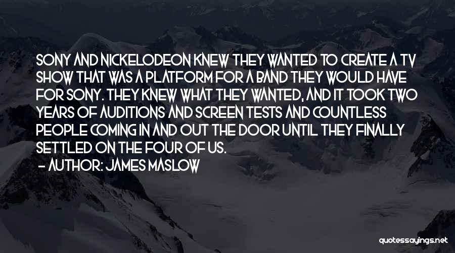 Nickelodeon Tv Show Quotes By James Maslow