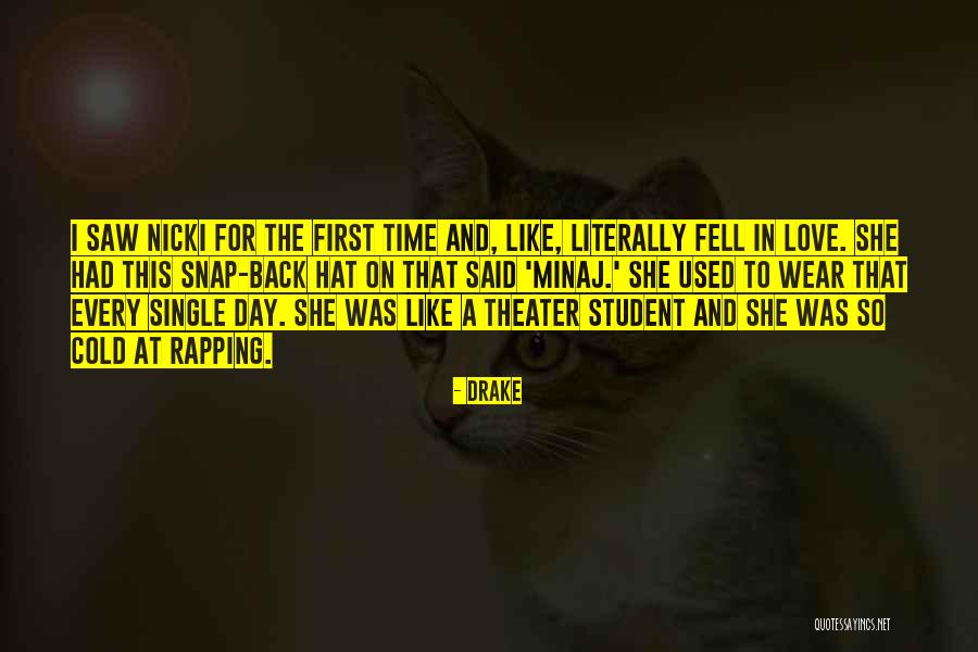 Nicki Love Quotes By Drake Nicki Love Quotes By Drake