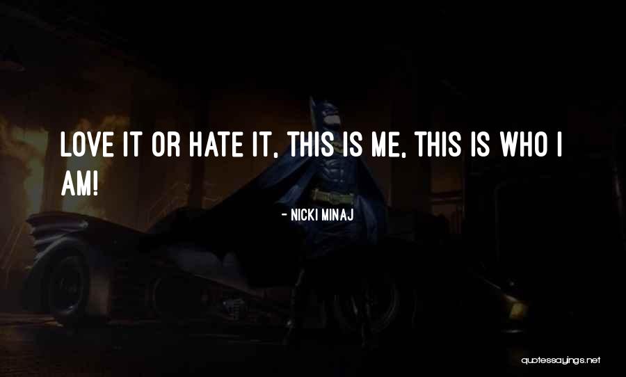 Nicki Love Quotes By Nicki Minaj Nicki Love Quotes By Nicki Minaj