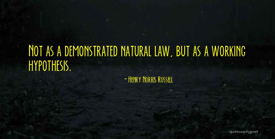 Nickles Thrift Quotes By Henry Norris Russell Nickles Thrift Quotes By Henry Norris Russell