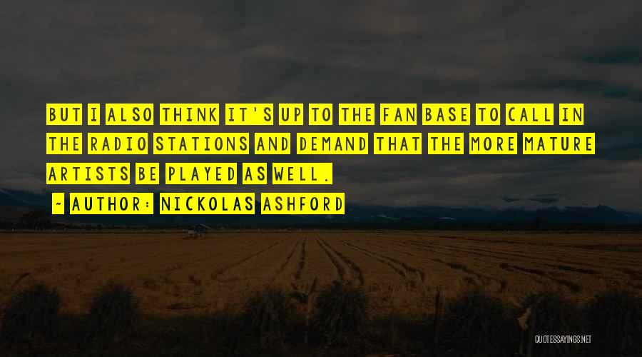 Nickolas Ashford Quotes 764547