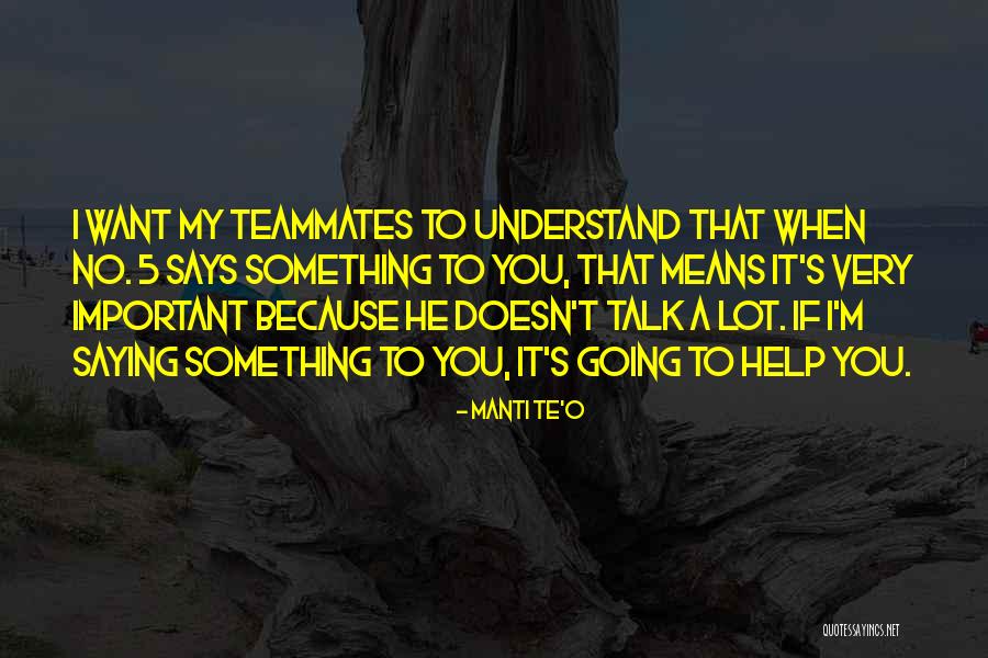 Nickoloff Murder Quotes By Manti Te'o Nickoloff Murder Quotes By Manti Te'o