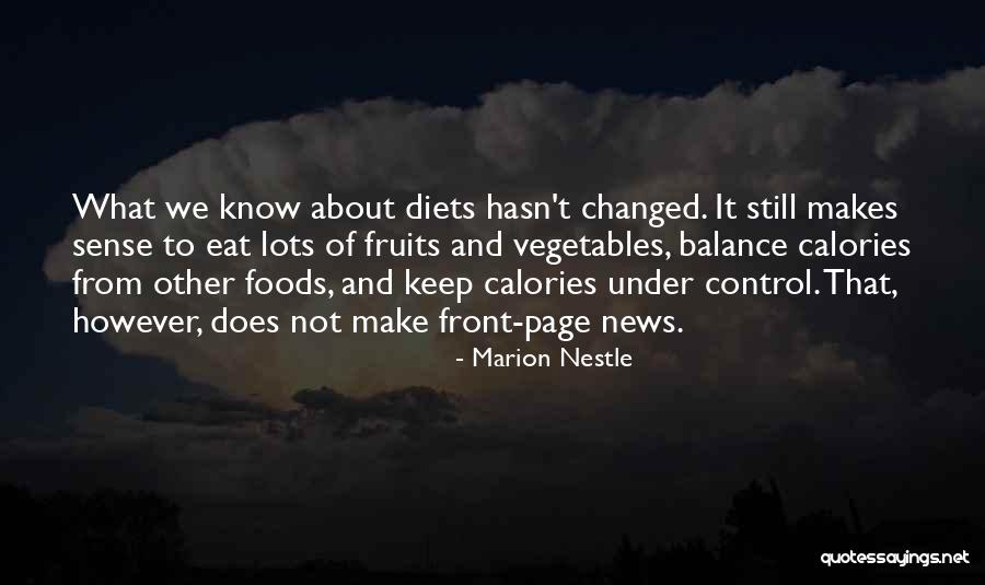 Nicky Flippers Quotes By Marion Nestle Nicky Flippers Quotes By Marion Nestle