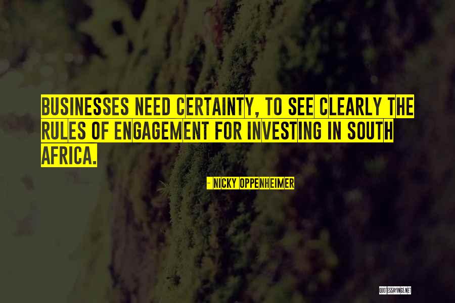 Nicky Oppenheimer Quotes 2242905 Nicky Oppenheimer Quotes 2242905