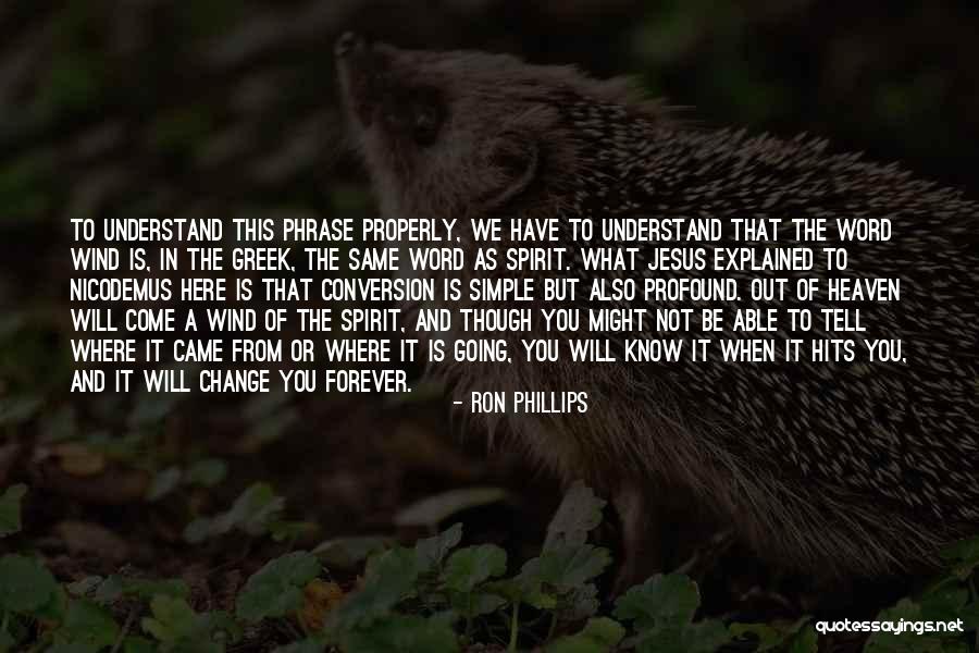 Nicodemus And Jesus Quotes By Ron Phillips Nicodemus And Jesus Quotes By Ron Phillips