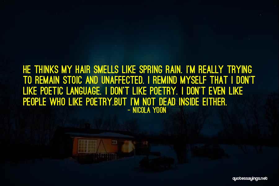 Nicola Quotes By Nicola Yoon Nicola Quotes By Nicola Yoon