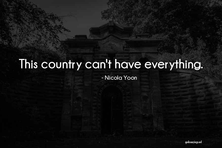 Nicola Quotes By Nicola Yoon Nicola Quotes By Nicola Yoon