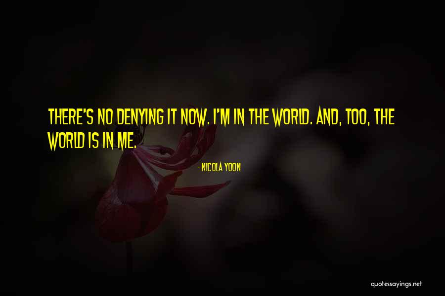 Nicola Quotes By Nicola Yoon Nicola Quotes By Nicola Yoon