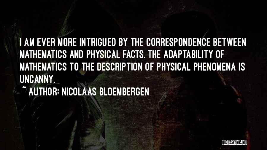 Nicolaas Bloembergen Quotes 261286