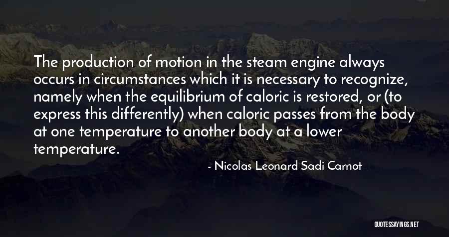 Nicolas Carnot Quotes By Nicolas Leonard Sadi Carnot