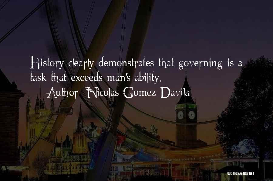 Nicolas Gomez Davila Quotes 104372