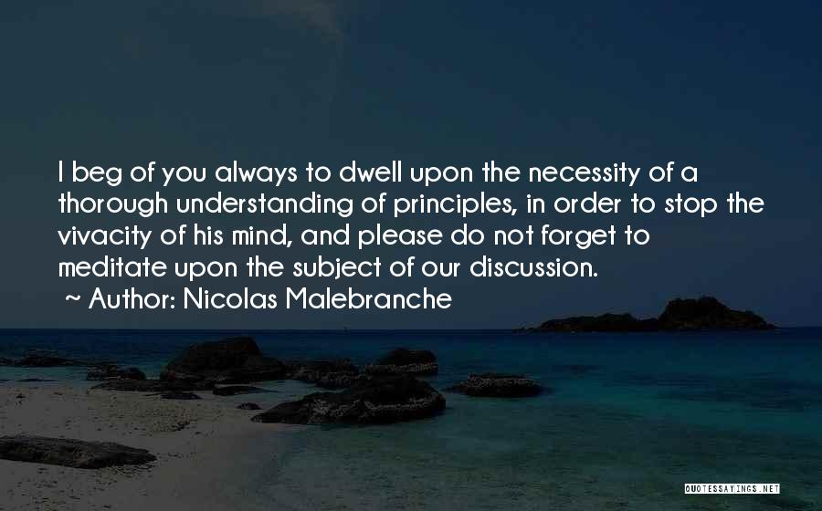 Nicolas Malebranche Quotes 1815229