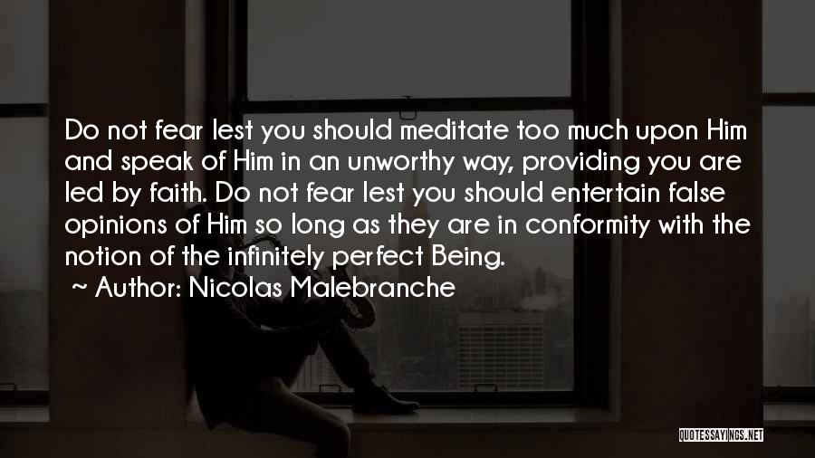 Nicolas Malebranche Quotes 856553