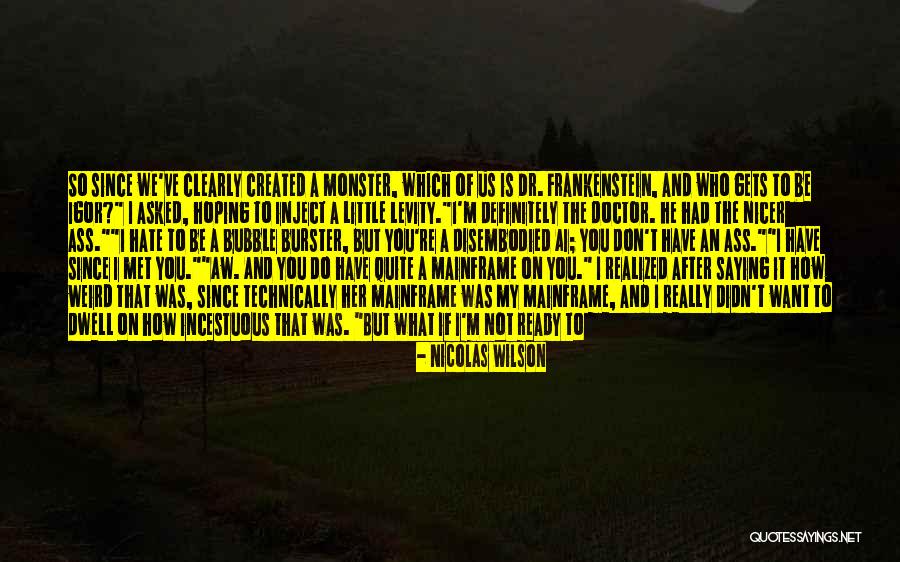 Nicolas Wilson Quotes 1179591 Nicolas Wilson Quotes 1179591
