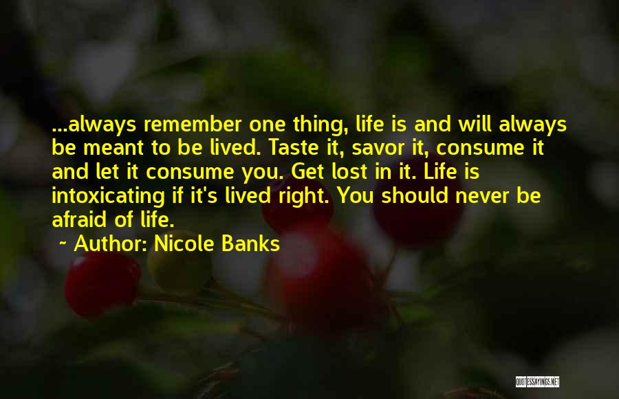 Nicole Banks Quotes 1393492