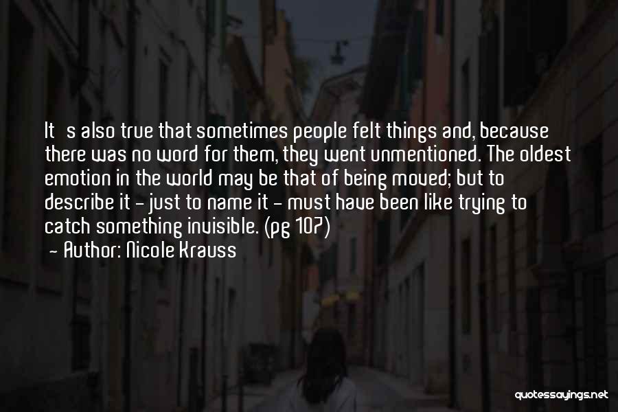 Nicole Krauss Quotes 1174598