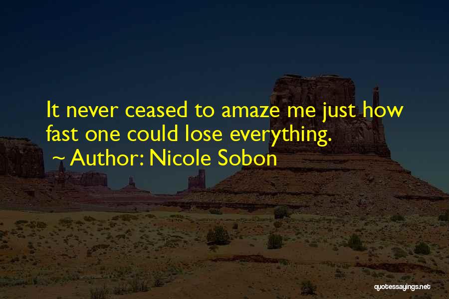 Nicole Sobon Quotes 1307557