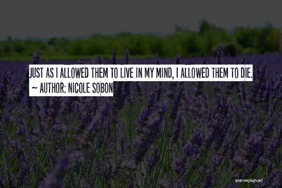 Nicole Sobon Quotes 1469114