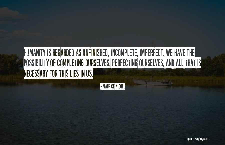 Nicoll Quotes By Maurice Nicoll Nicoll Quotes By Maurice Nicoll