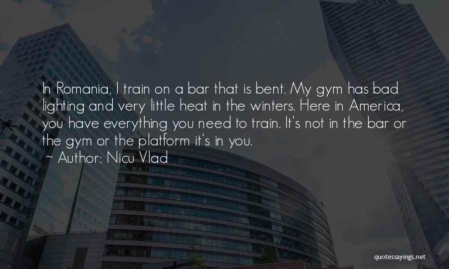 Nicu Quotes By Nicu Vlad