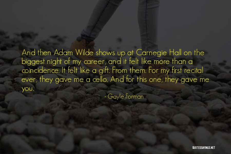 Niegas Ozuna Quotes By Gayle Forman Niegas Ozuna Quotes By Gayle Forman