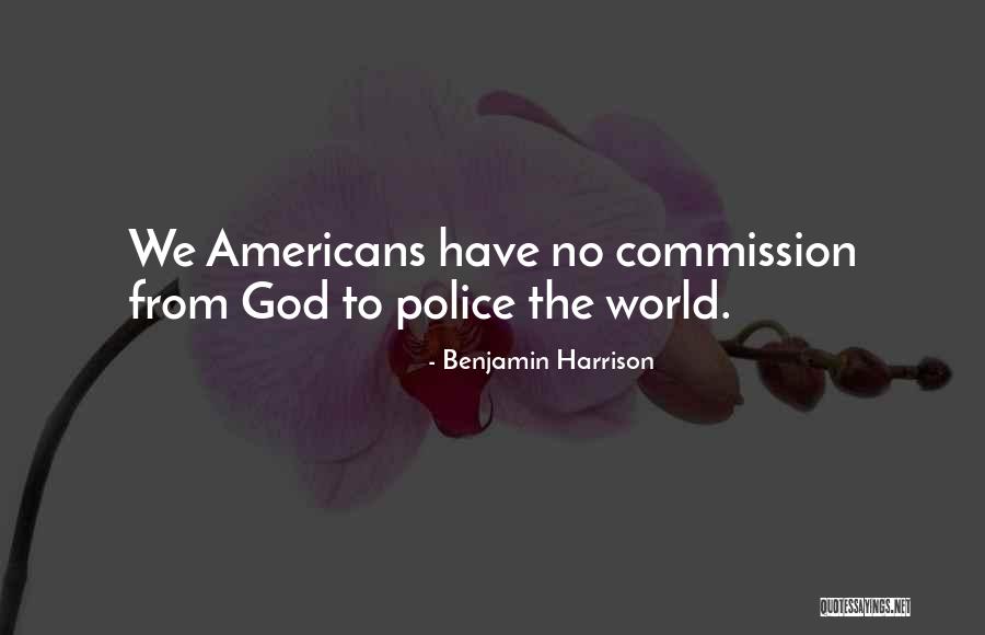 Niente Quotes By Benjamin Harrison Niente Quotes By Benjamin Harrison