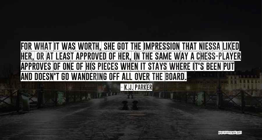 Niessa Quotes By K.J. Parker Niessa Quotes By K.J. Parker