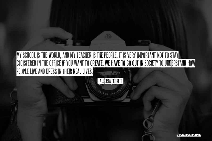 Niestety Quotes By Alberta Ferretti Niestety Quotes By Alberta Ferretti